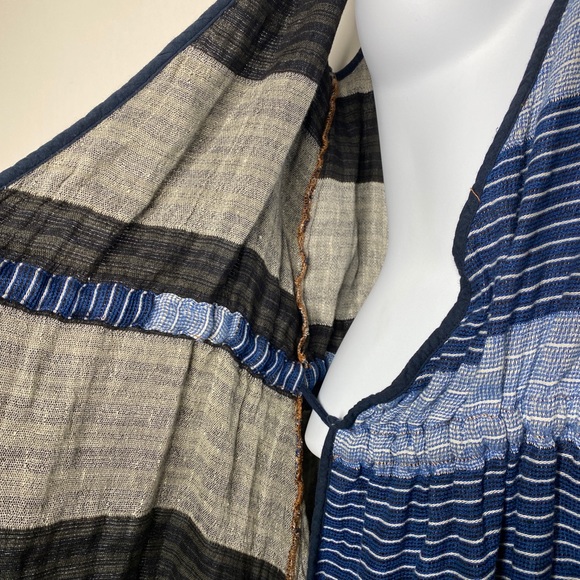 Ace & Jig Linen Blend Wrap Dress Womens Size Small - Picture 9 of 10